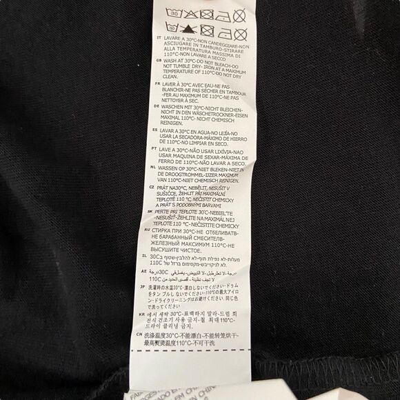 Kappa Authentic Men's Black Short Sleeve T-Shirt Size XL Logo Print Cotton - Picture 8 of 8